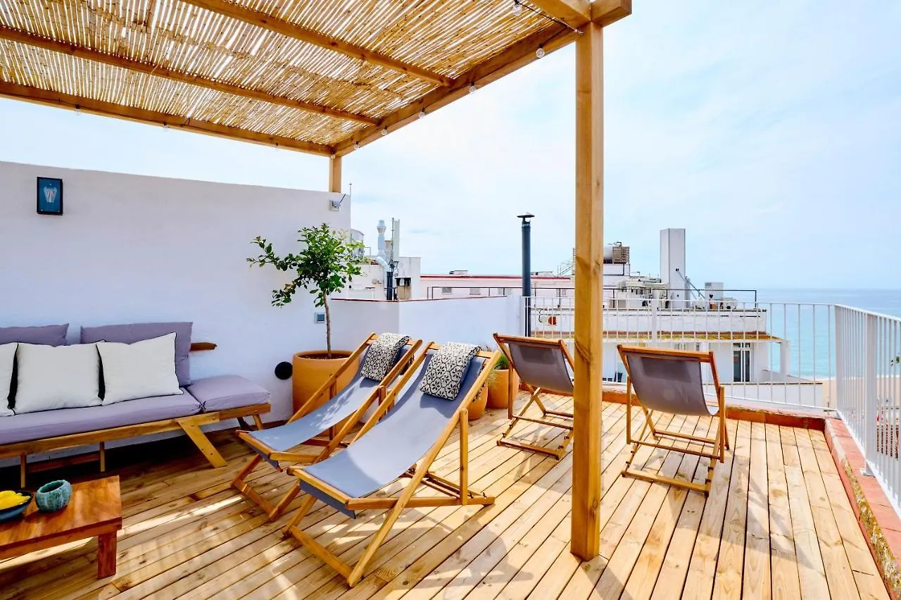 El Rancho At The Beach Blanes Appartamento