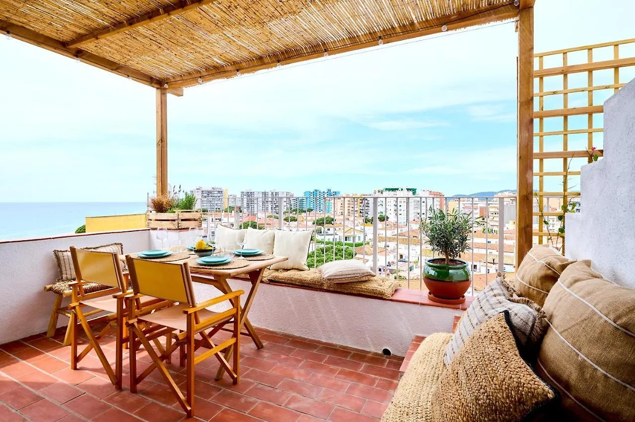 El Rancho At The Beach Blanes Appartamento